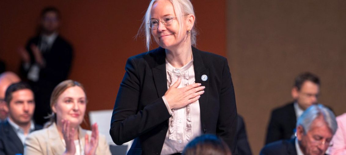 Petra Sörling, elected Member of International Olympic Committee